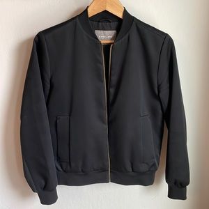 Everlane Black E2 Bomber Jacket Small